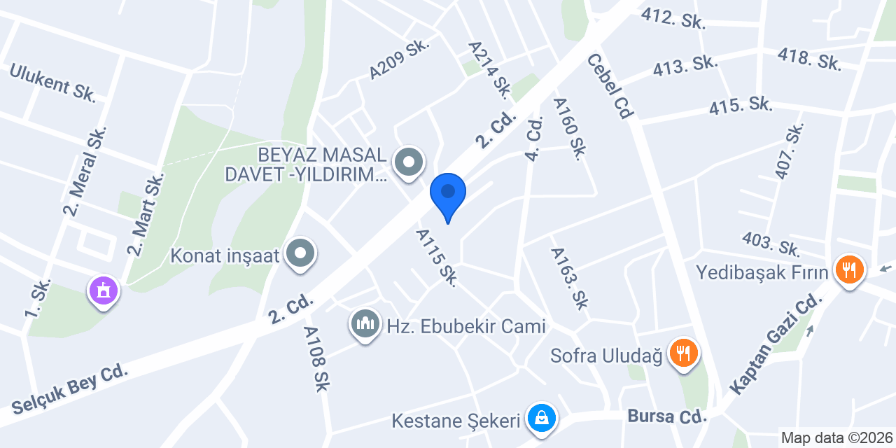 Yağmur Mini Market konumu