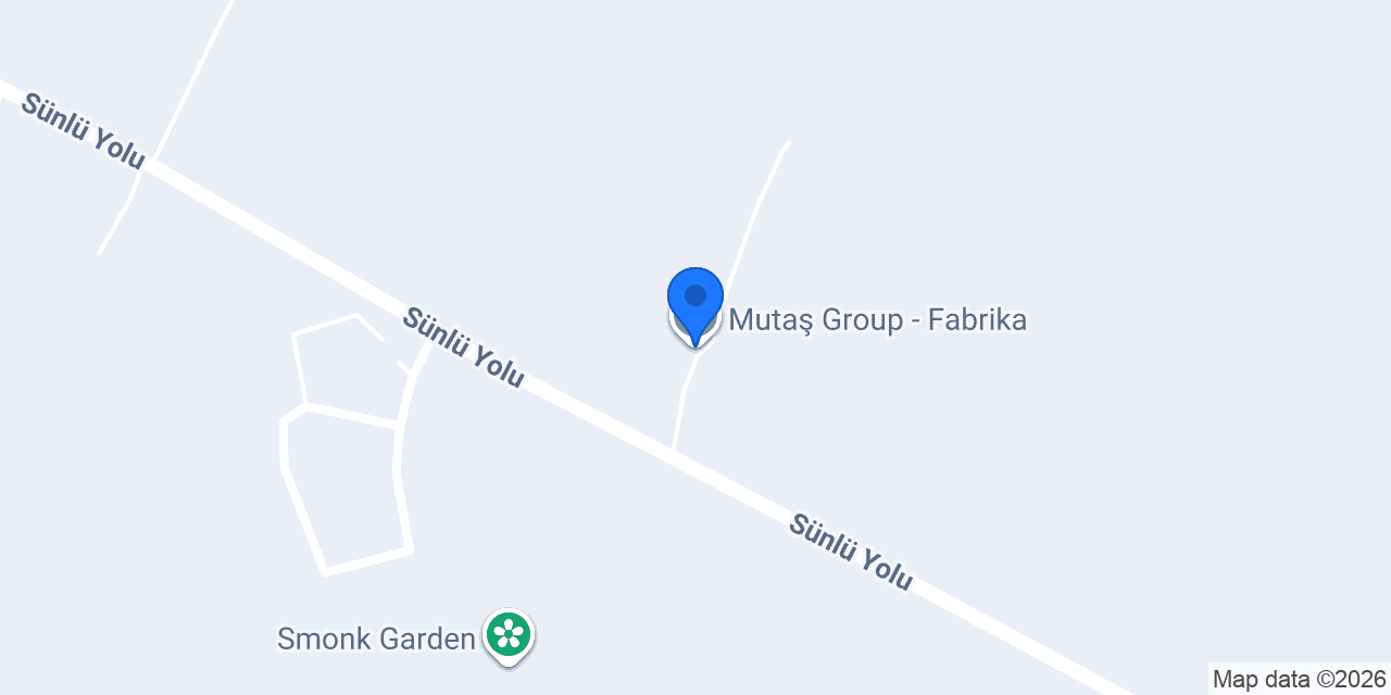 Mutaş Group - Fabrika konumu