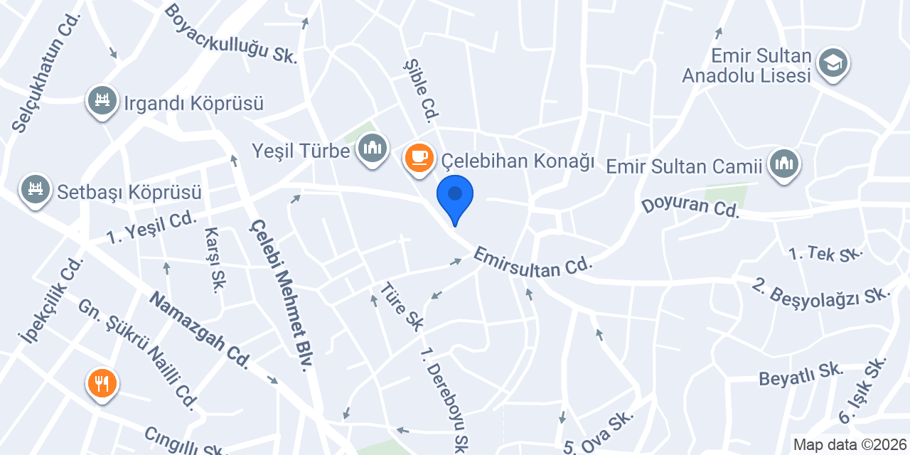 Özşen Nalbur konumu
