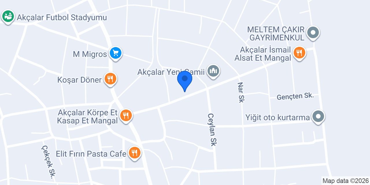 İpekböceği Butik konumu