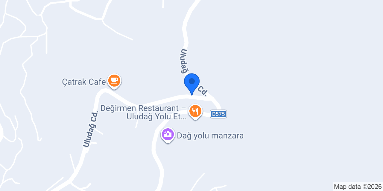 Uluvista Cafe Restaurant konumu
