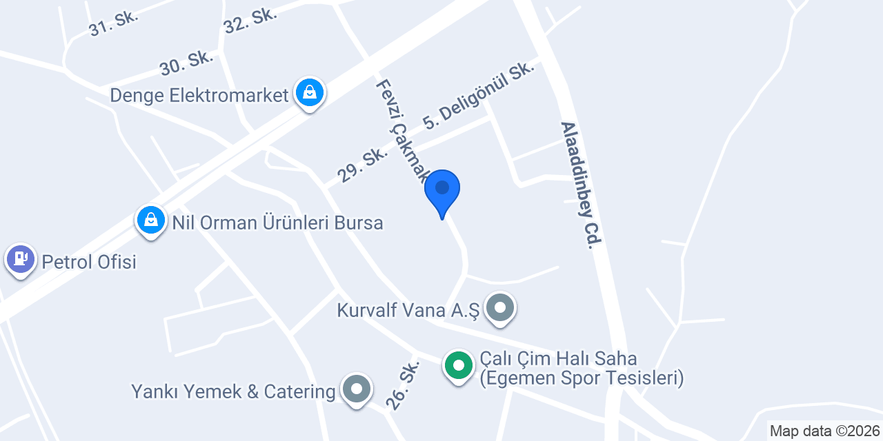 Cançelik Elektrik ve Pano konumu