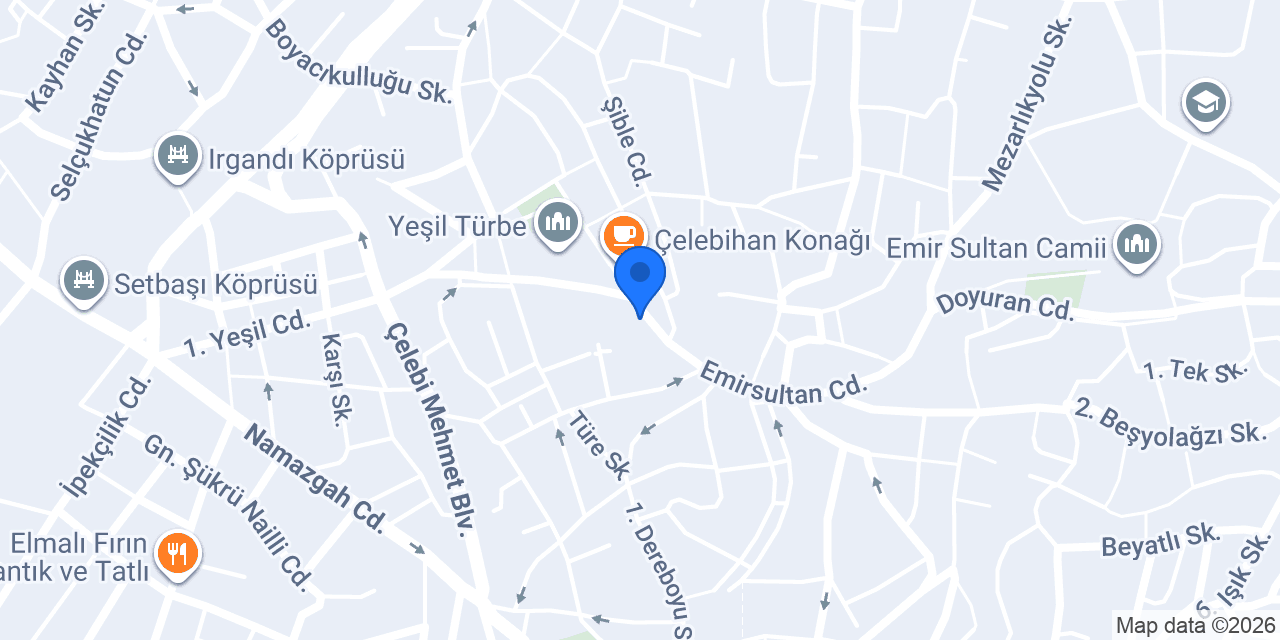 Canbalcı Veteriner Muayenehanesi konumu