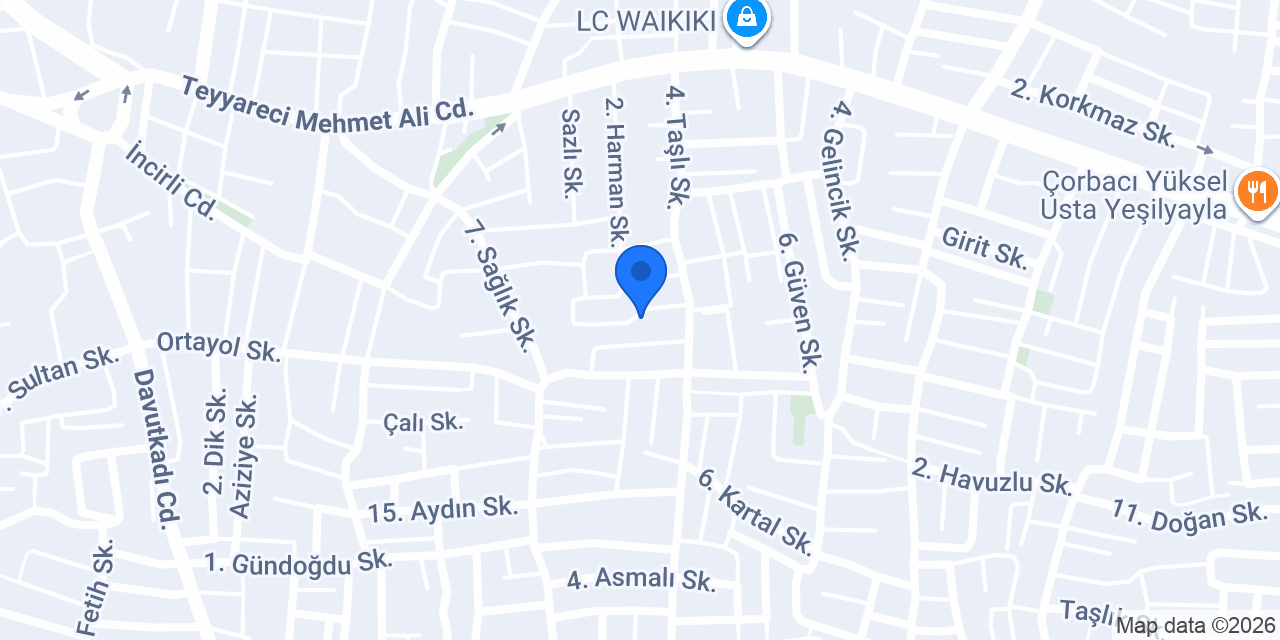 Bülbül Koltuk Doşeme konumu