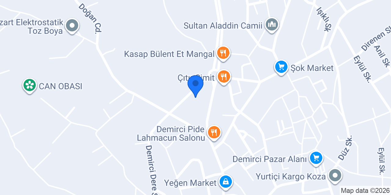 MAK OTOMOTİV GENEL SERVİS konumu