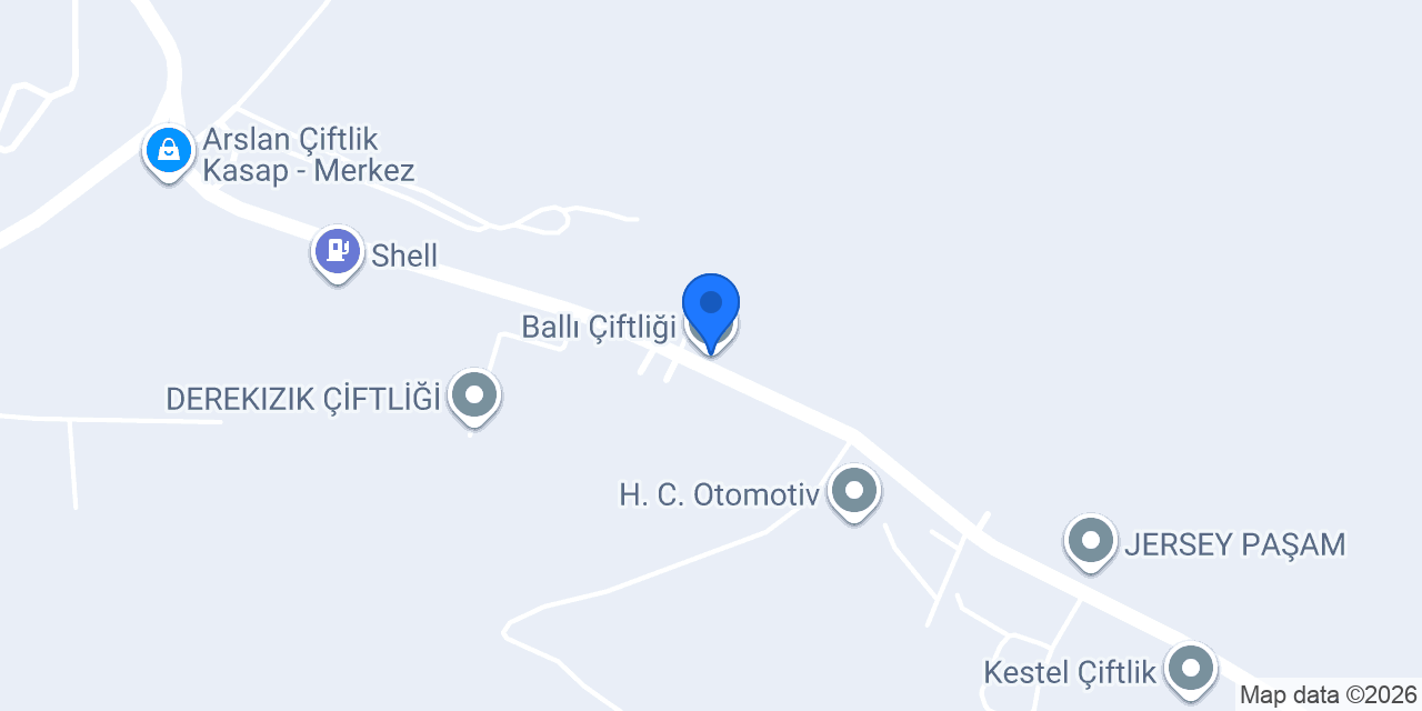 Ballı Çiftliği konumu