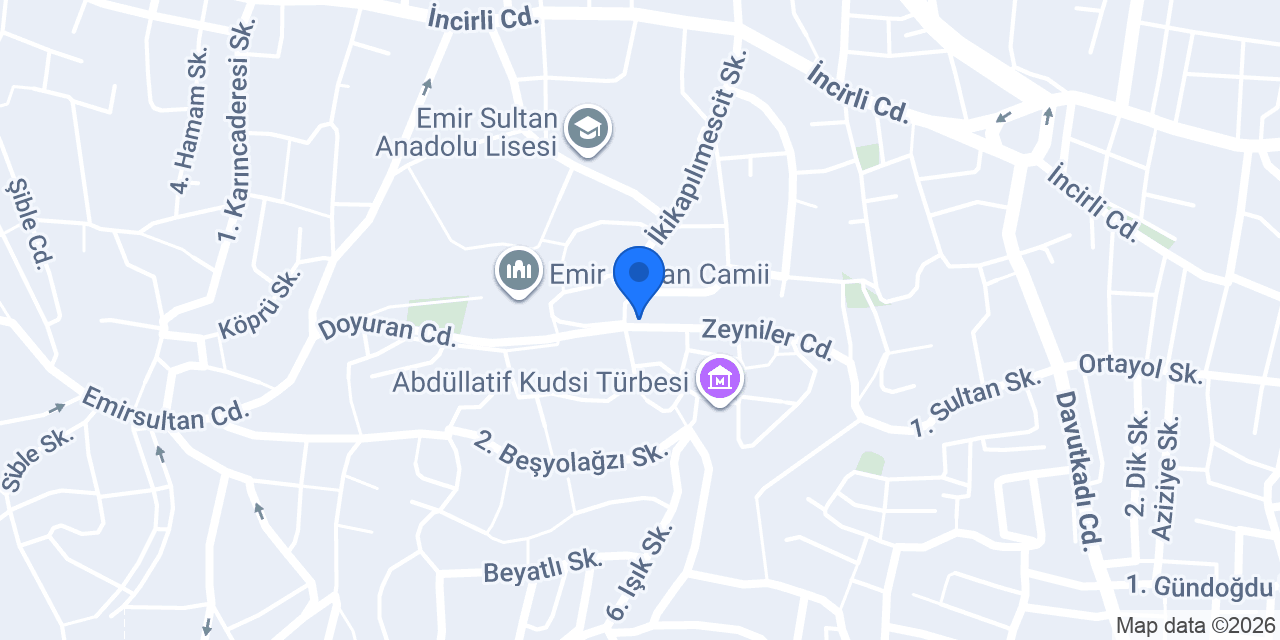 Emirsultan Eczanesi konumu
