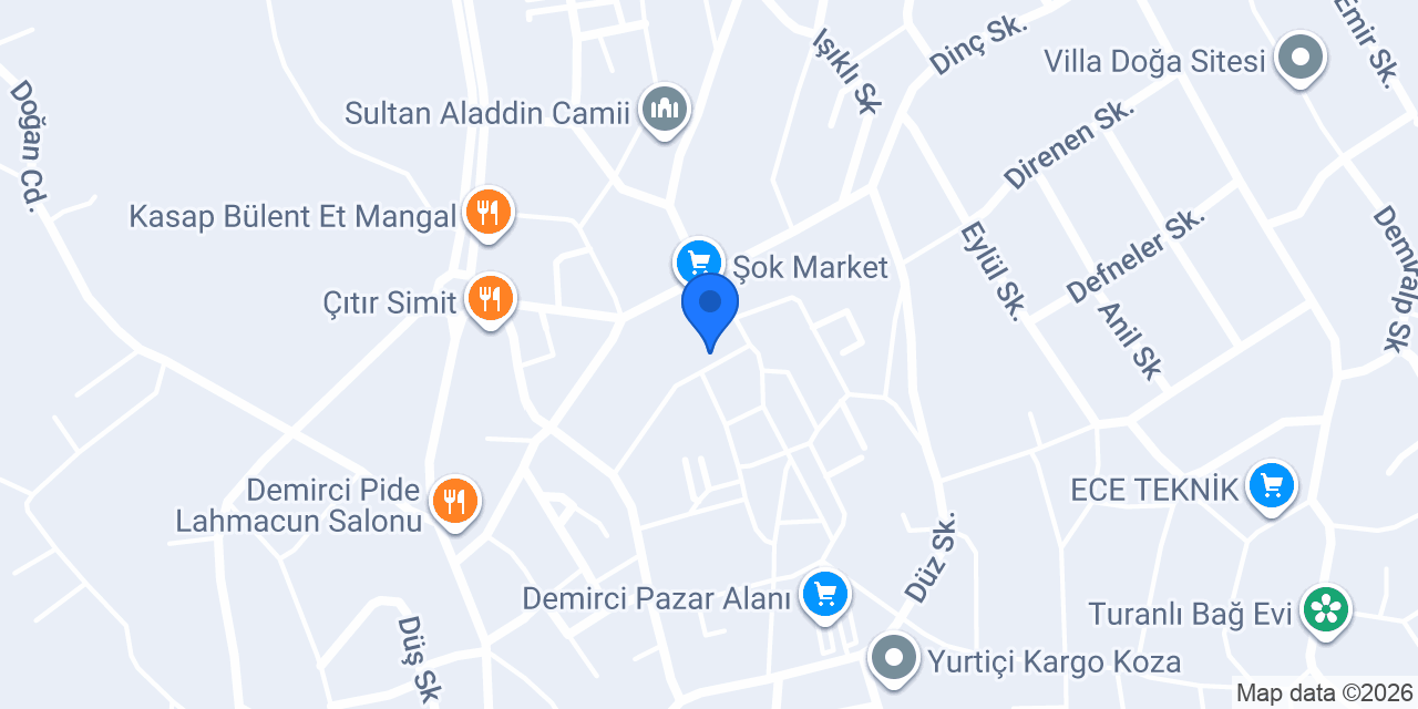 Akkor Havuz konumu