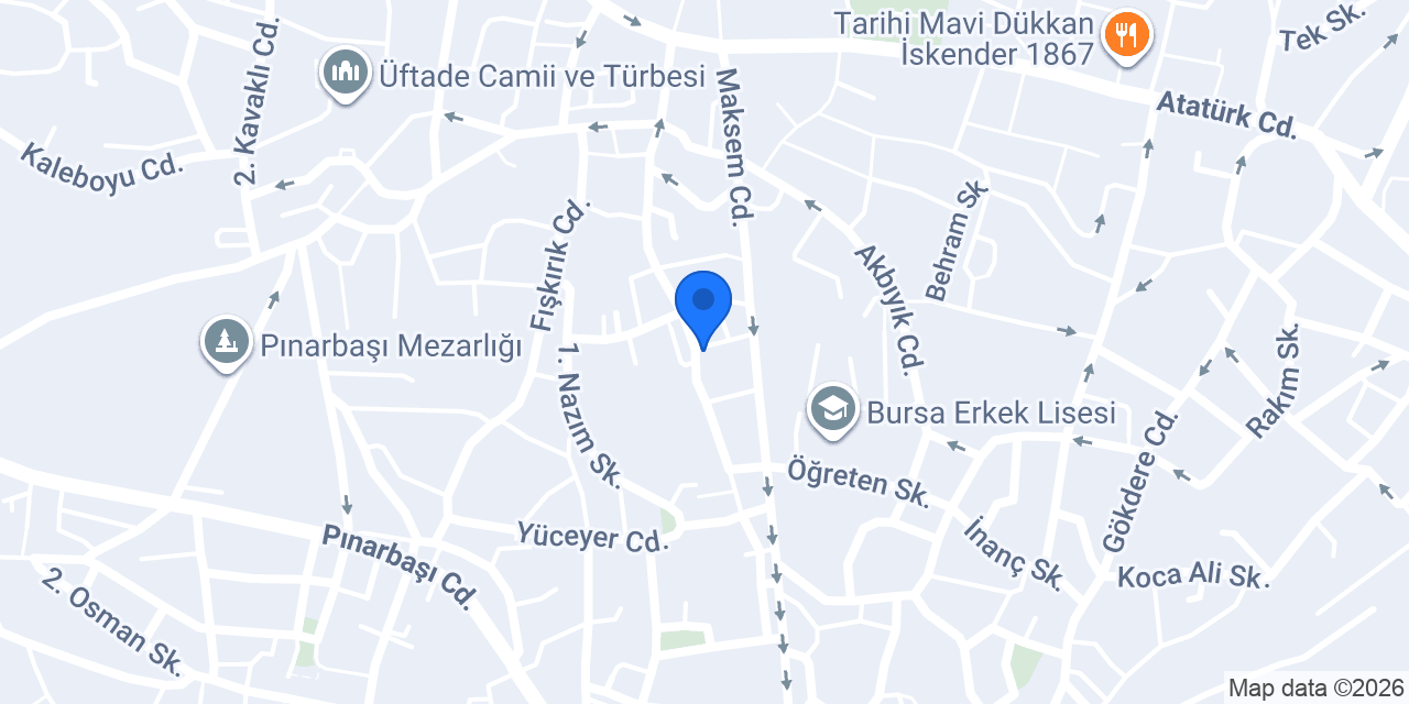 Dize Kitabevi konumu