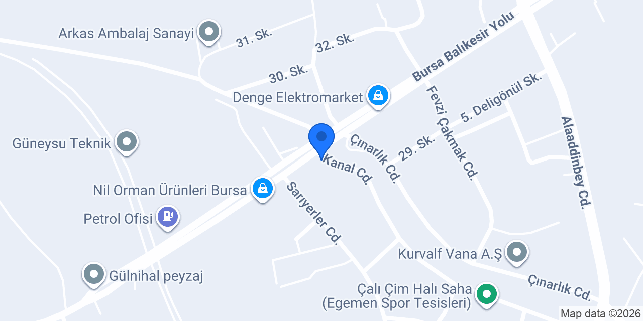 Gökşin İnşaat konumu