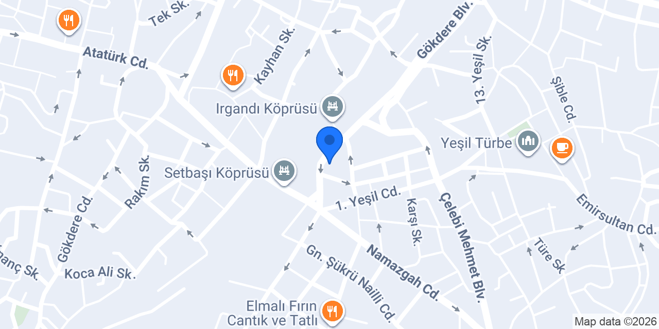 Setbaşı pansiyon konumu