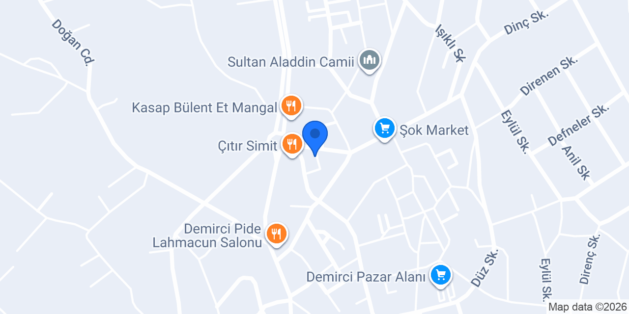 DİNÇ DÖNER DEMİRCİ konumu