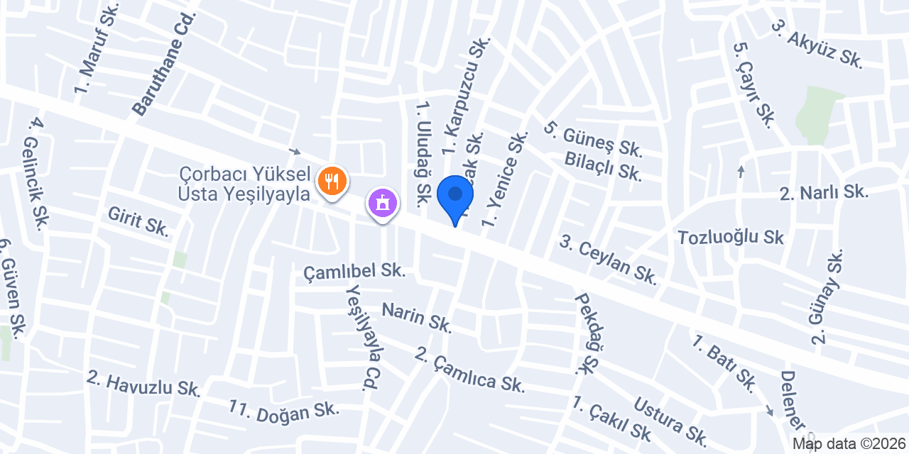 Gönül İşleri Hoby Tasarım konumu