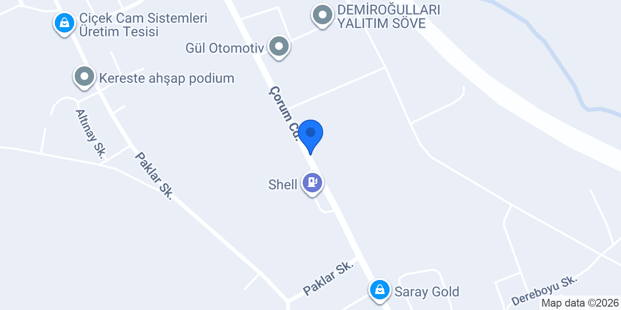 Alaca Halk Eğitim Merkezi konumu