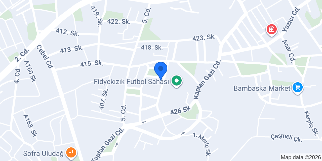 Aratnam İnşaat Gıda San. Tic. Ltd. Şti. konumu