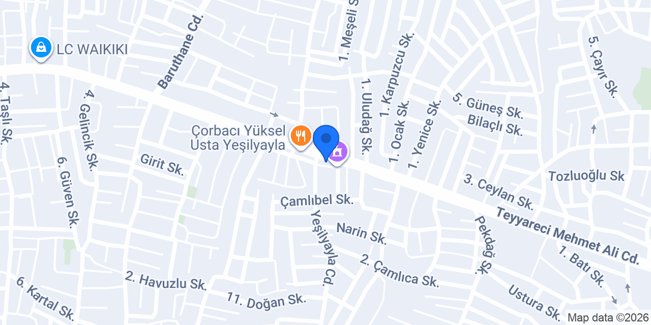 Yaylam Pide Ve Kebap Salonu konumu