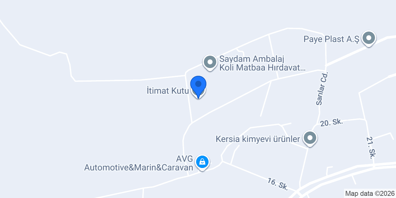 İtimat Kutu konumu