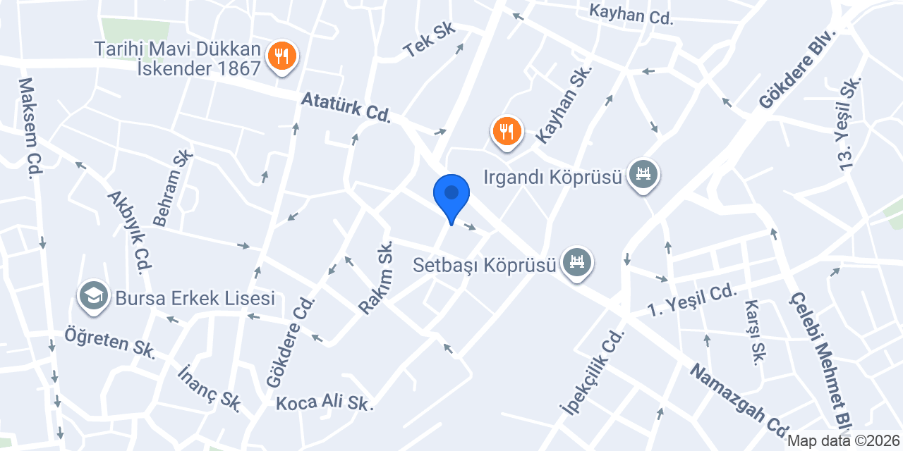 Konak Suit Apart konumu
