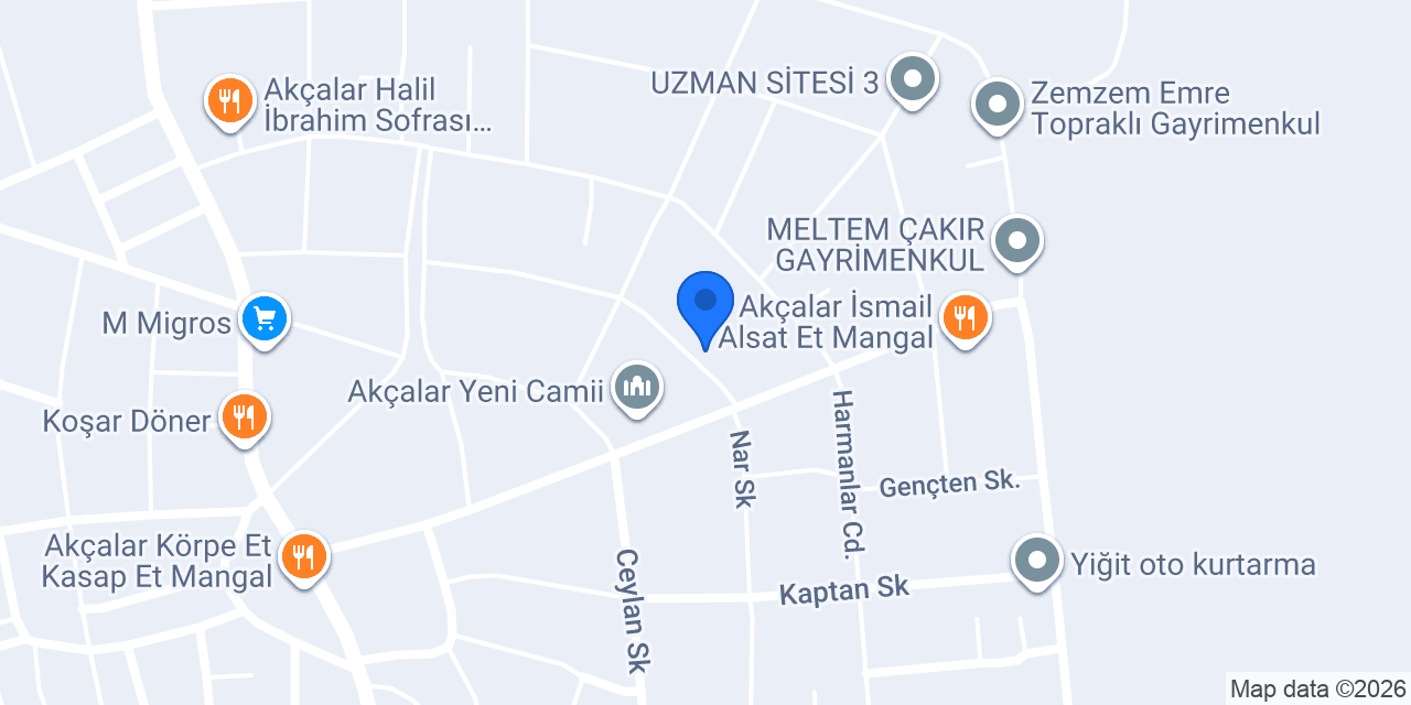 TUĞÇE YAMAN HAİR DESİGN konumu