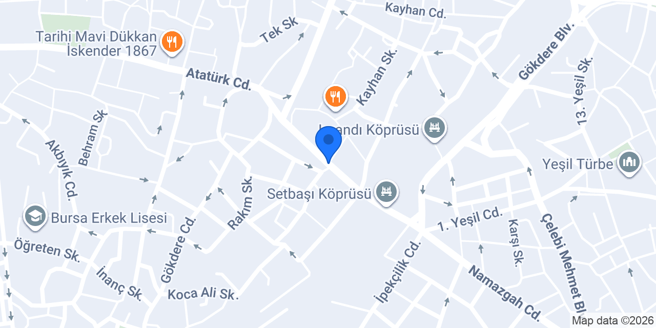 Huzur Masaj Salonu konumu
