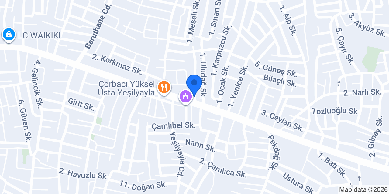 Zeynep öztürk bayan kuaförü konumu