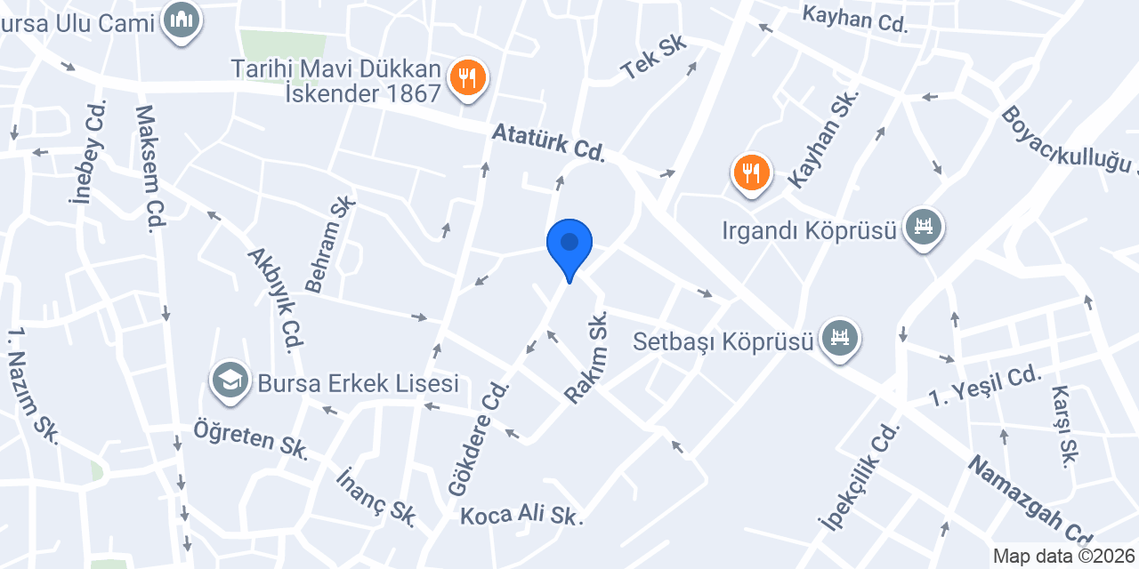 Belgin Sanat Atölye konumu