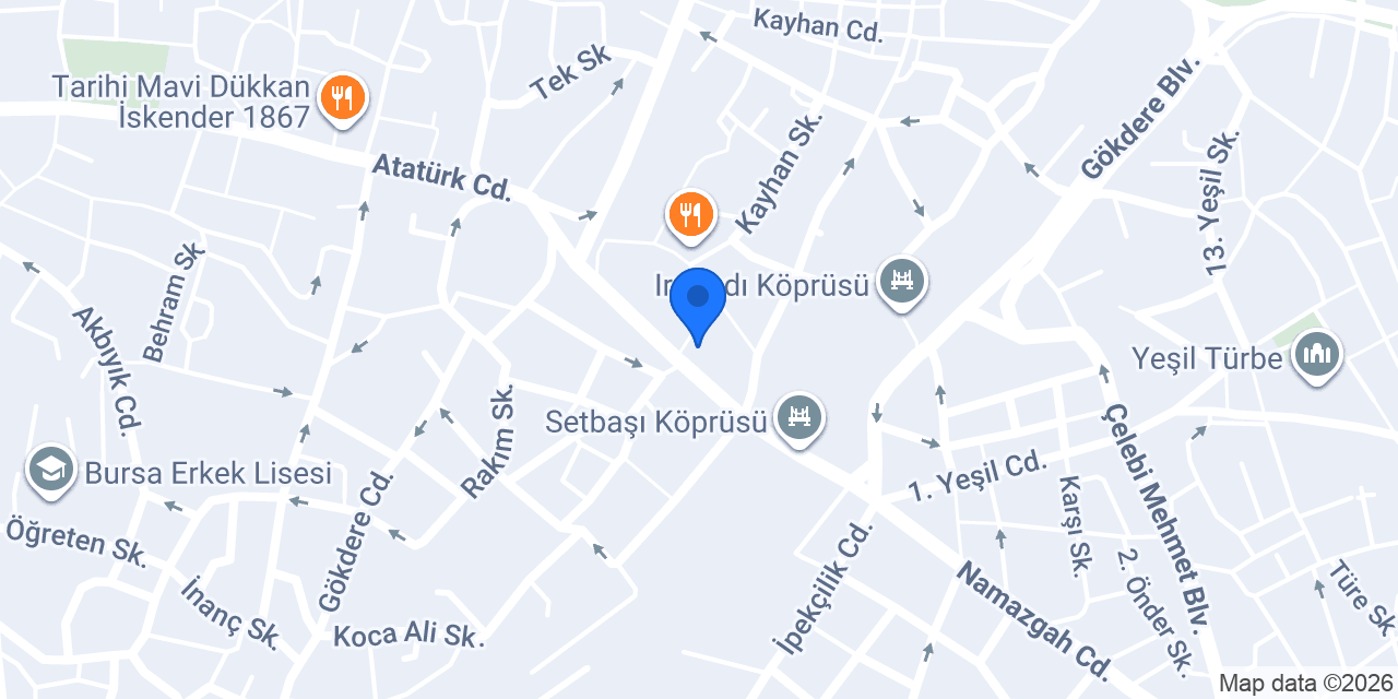 Bulmaca Cafe konumu