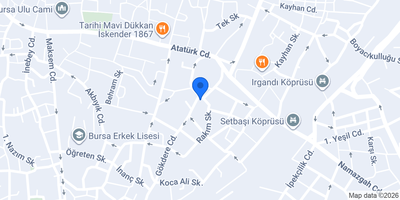 İzmirli Masaj Salonu konumu