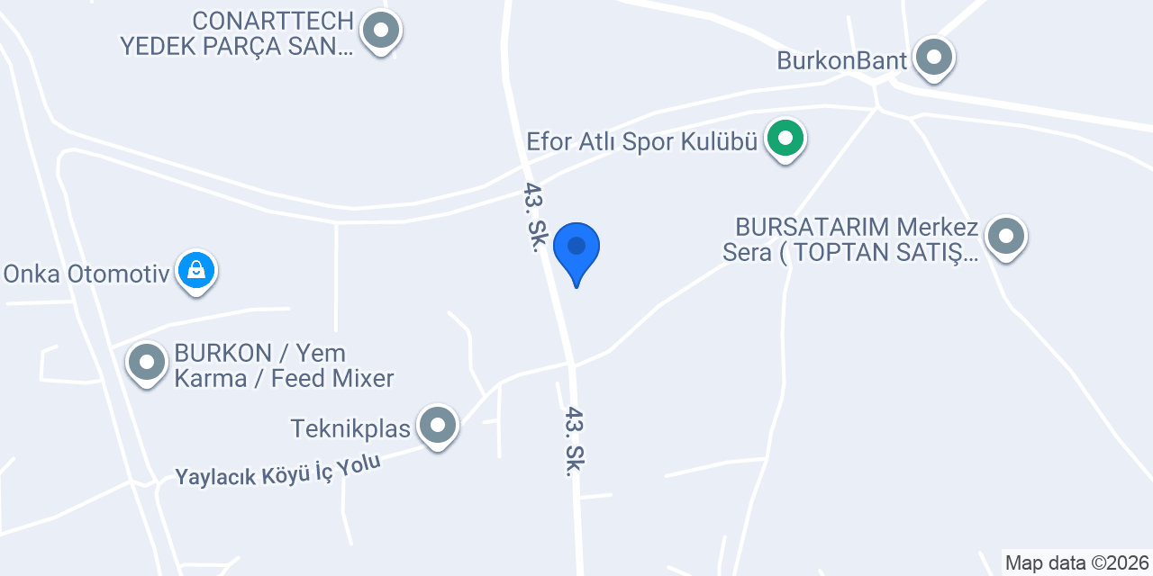 Ekhas Makina Metal Otomotiv konumu