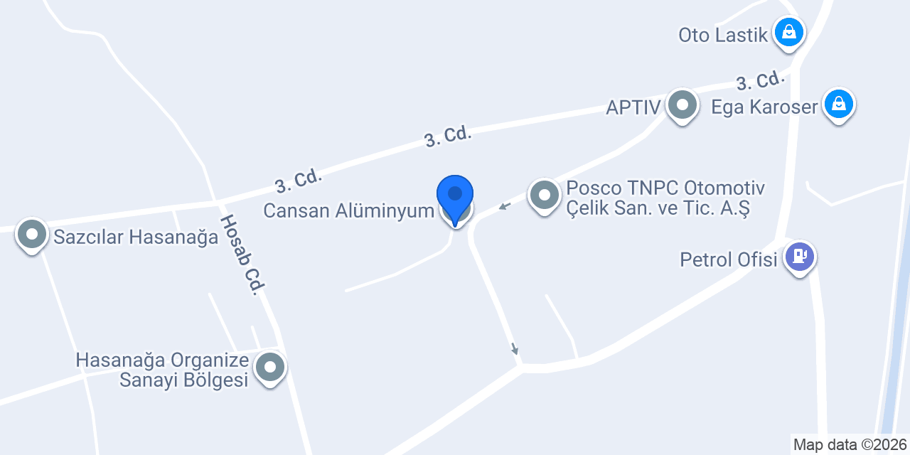 Canray Ulaşım Sistemleri A.Ş. konumu