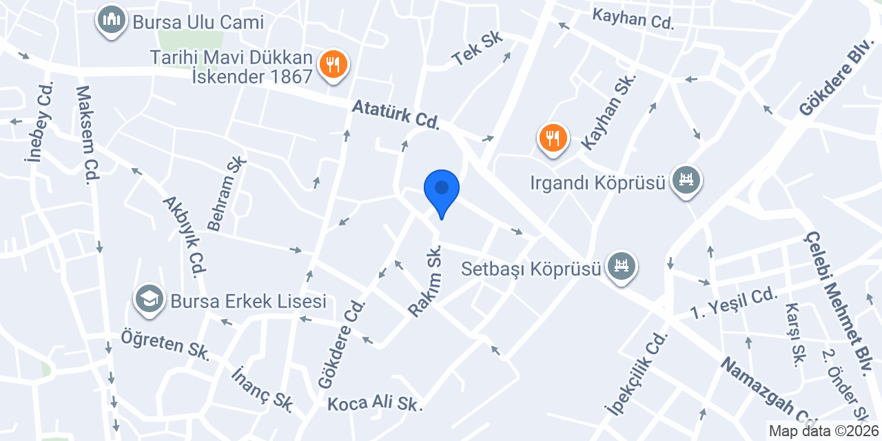 Diyetisyen İrem SEMİZOĞLU konumu