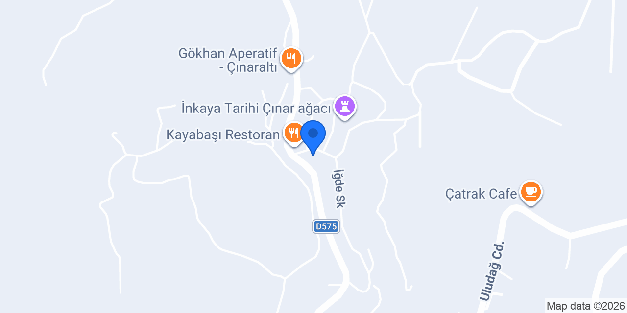 Daglı kestane şekeri konumu