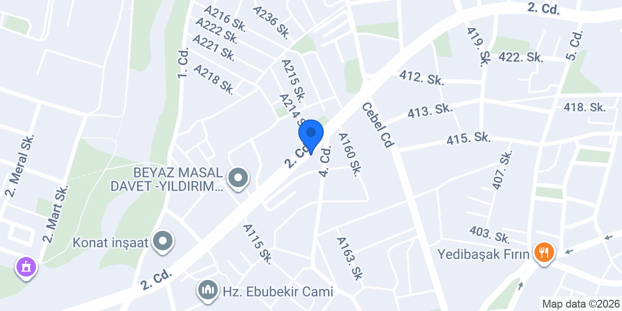 Minik Cevherler Anaokulu konumu