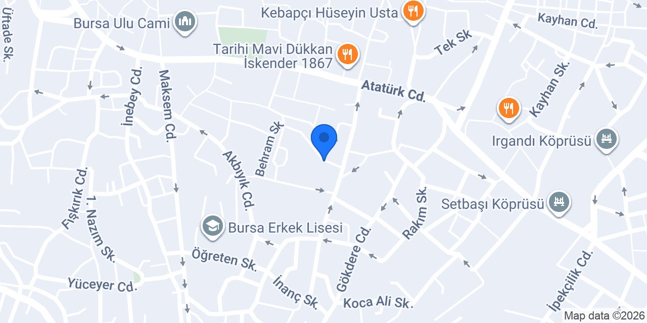 Sefa Kuru Temizleme konumu