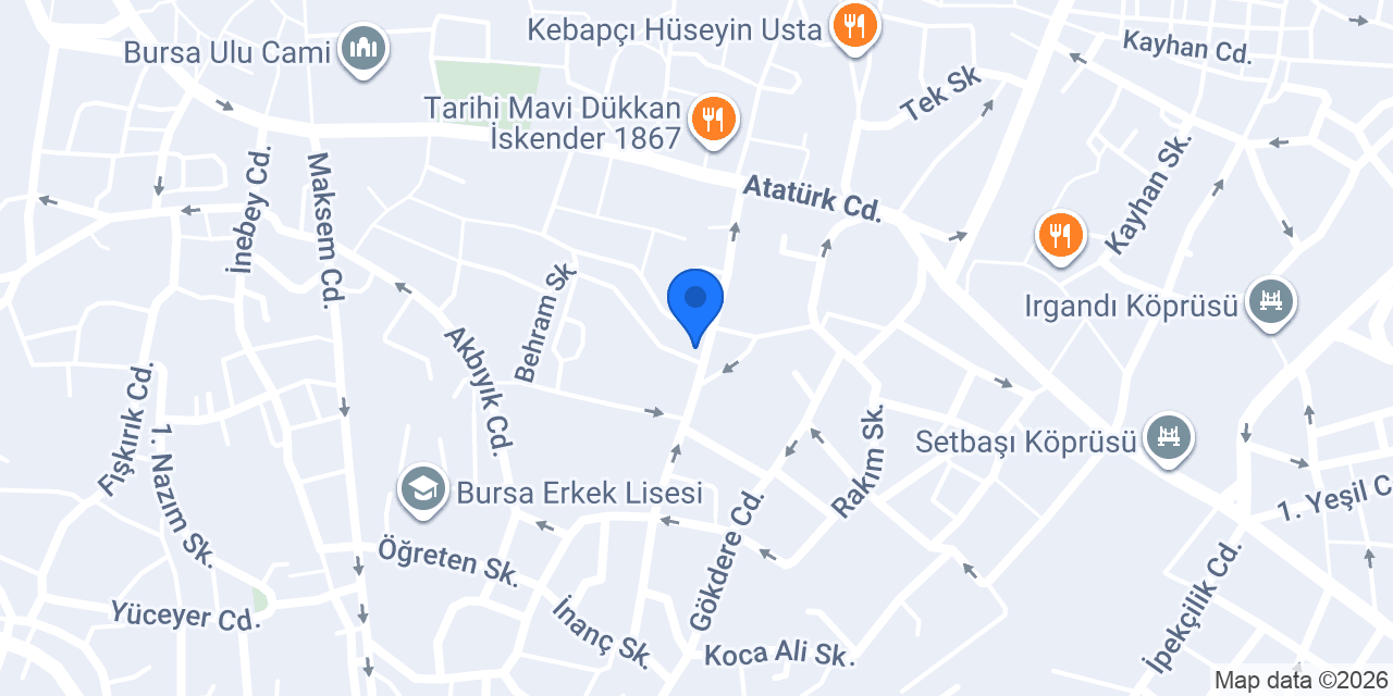 Burçak İnternet Cafe konumu