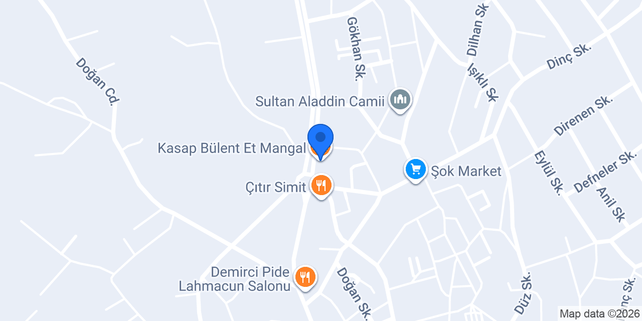 Unlu Cadde konumu
