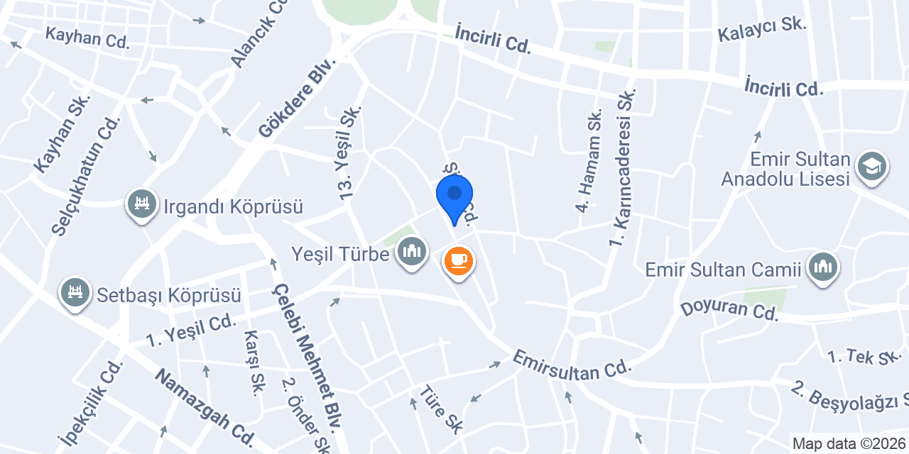 Özel İpekböceği Anaokulu konumu