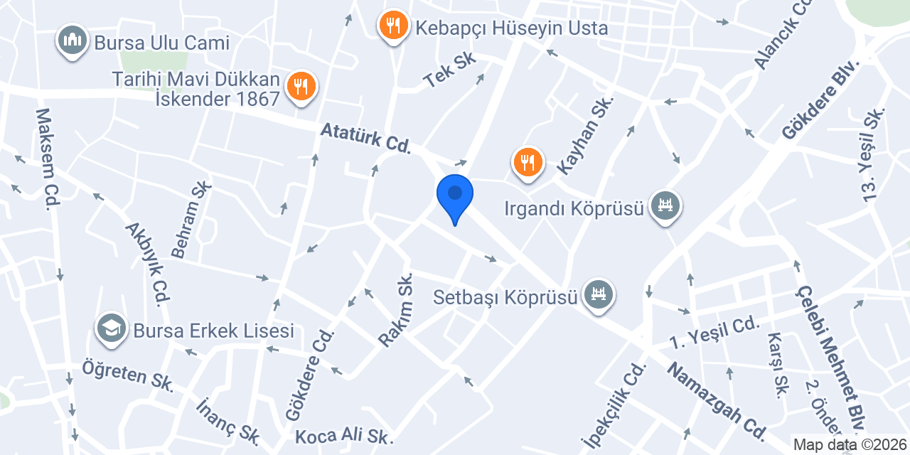 Sıdıka Lokanta - Bursa Ev Yemekleri konumu
