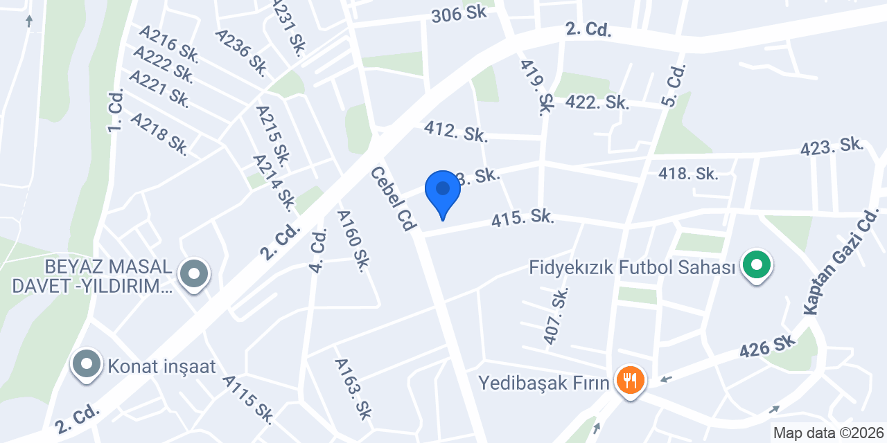 EKM Kırtasiye konumu
