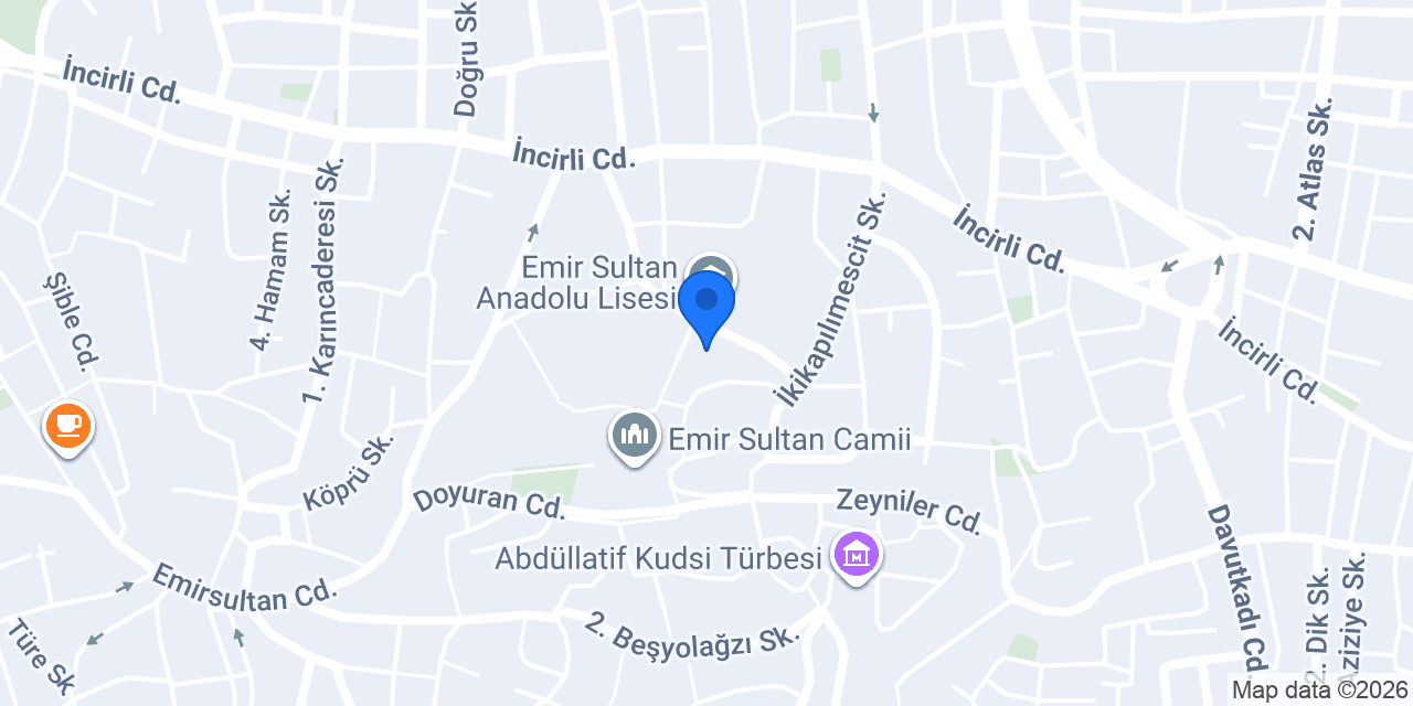 Emirbuhari Ortaokulu konumu