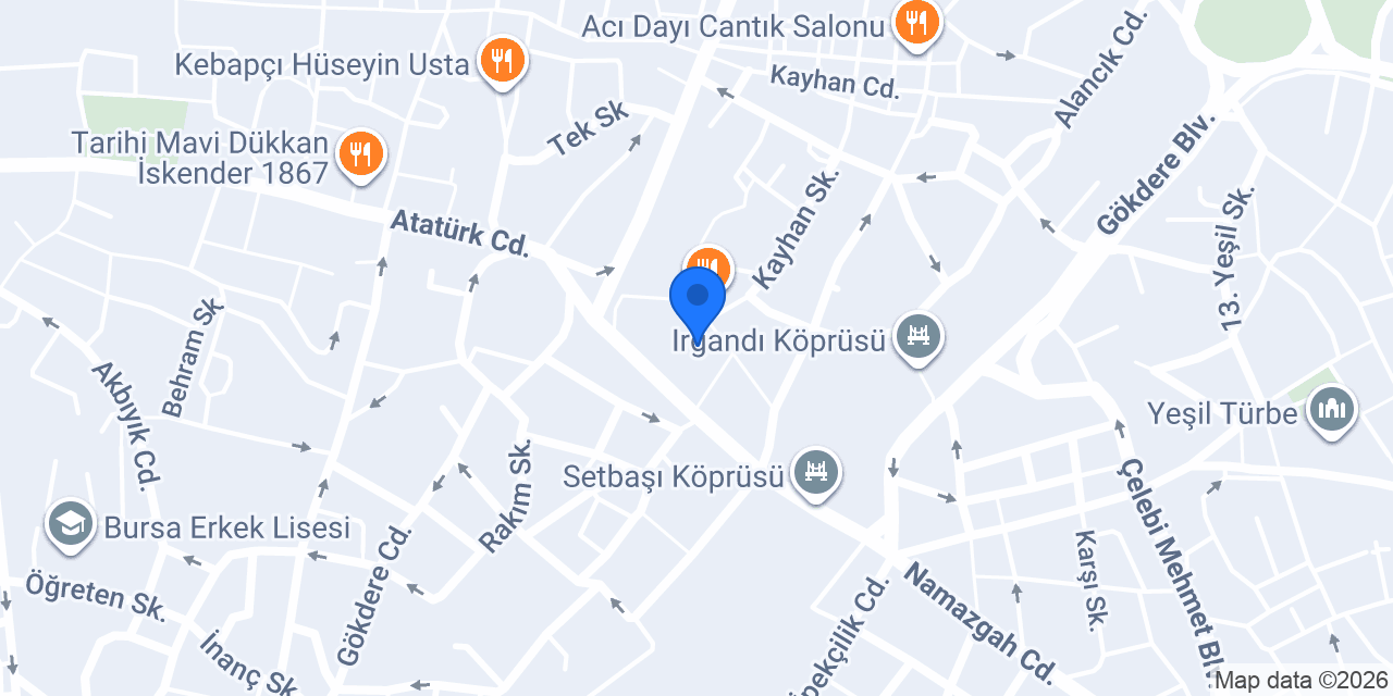 Abdullah Bayan Terzisi konumu