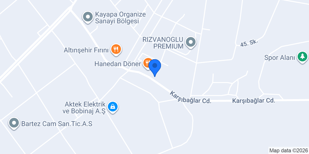 Kırcalı Sigorta Kayapa konumu