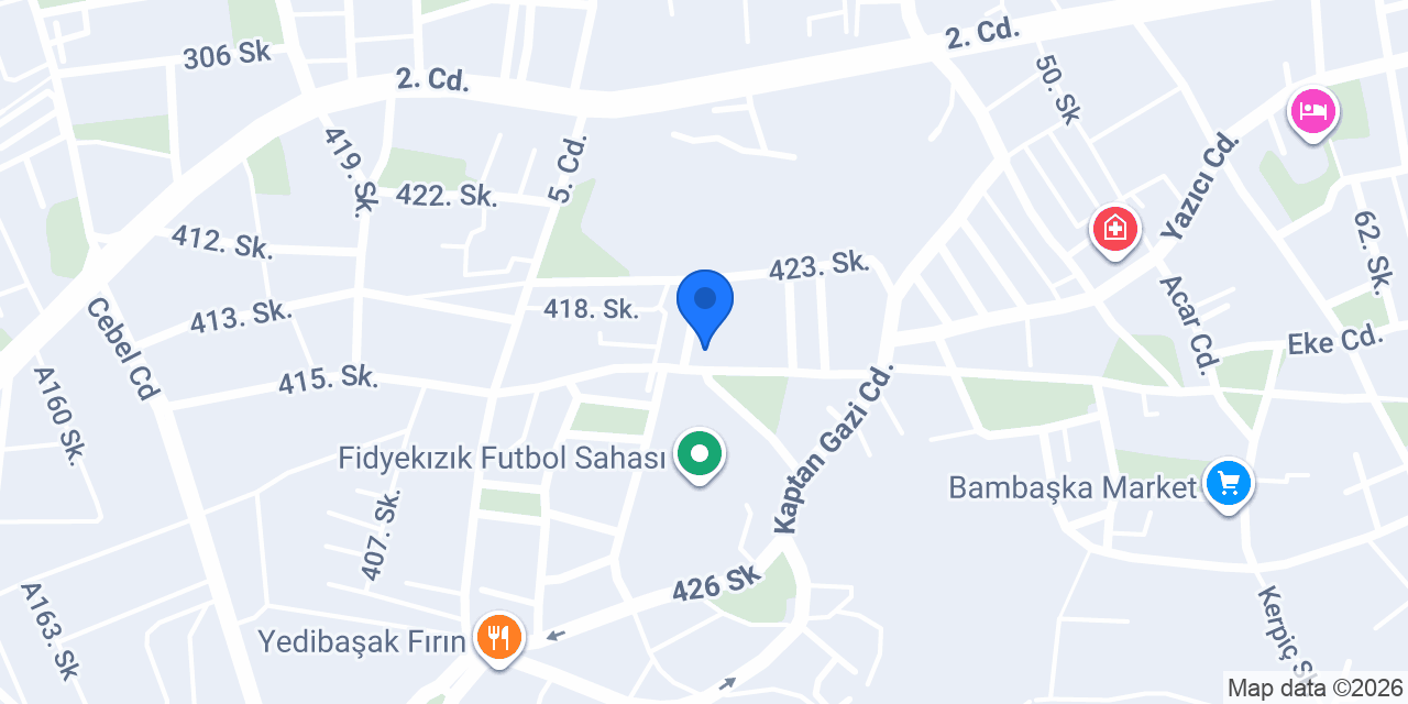 Bağlaraltı Kuru Temizleme konumu