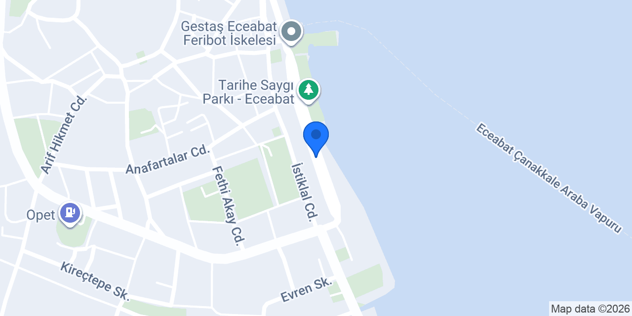 Çıpa Café & Bistro konumu