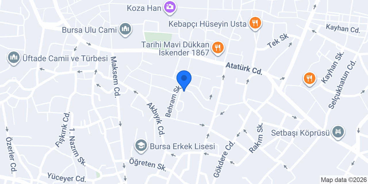 Nalbantoğlu Fırını konumu