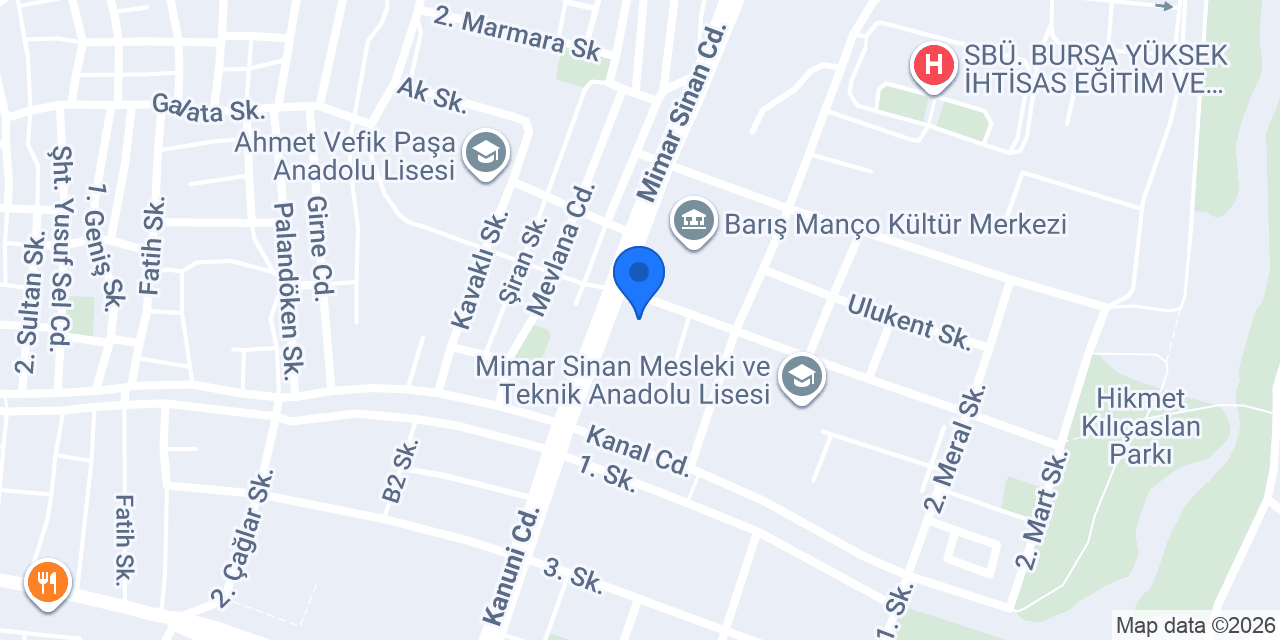 NİLÜFER SİTE YÖNETİM HİZMETLERİ konumu