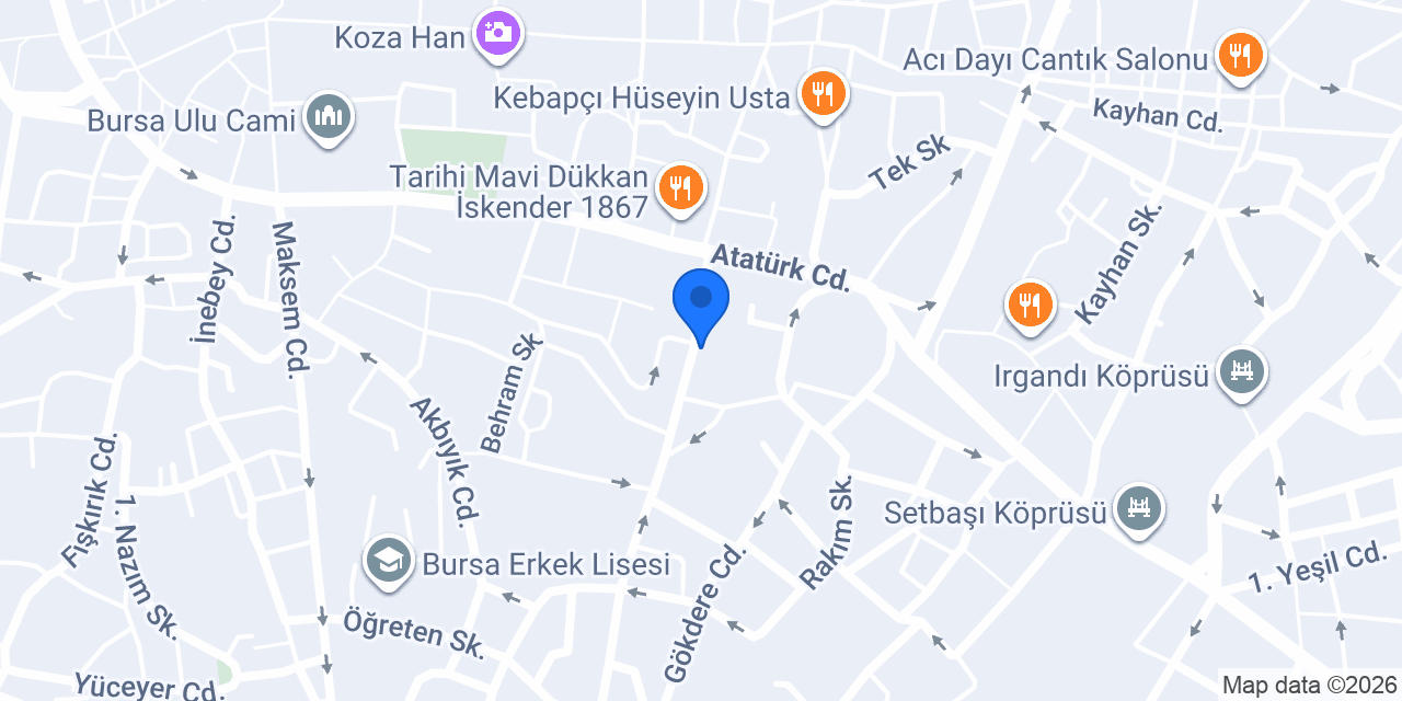 Çakırım Unlu Mamülleri konumu