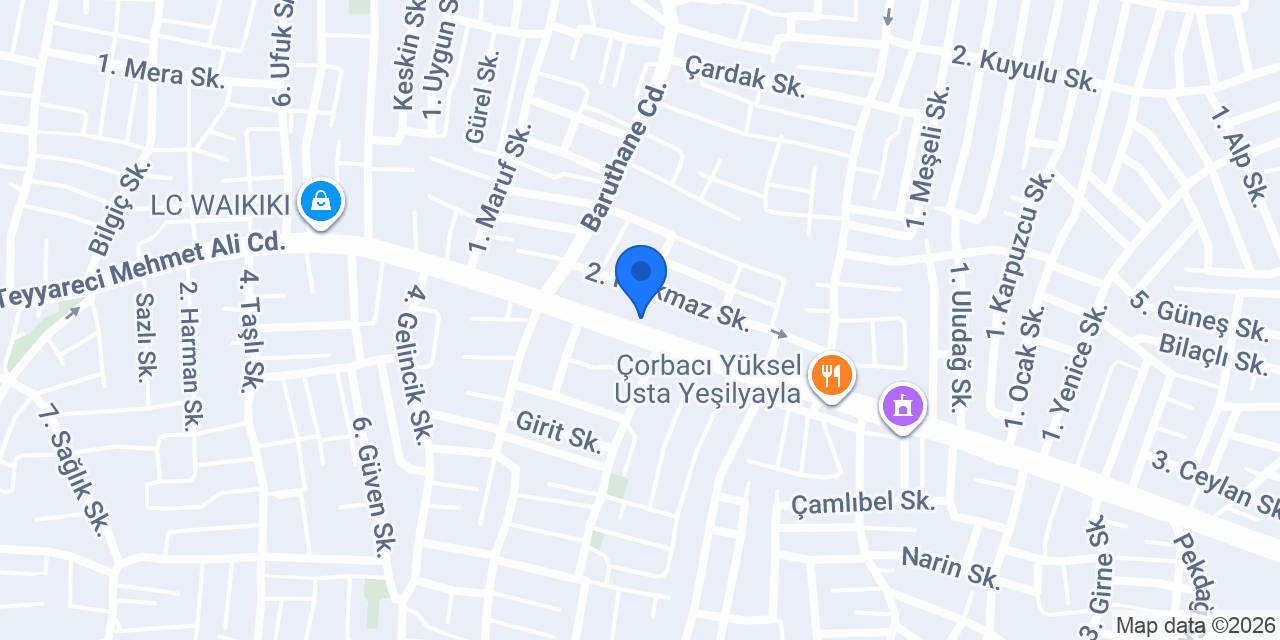 BEKO MUSAT Baruthane konumu