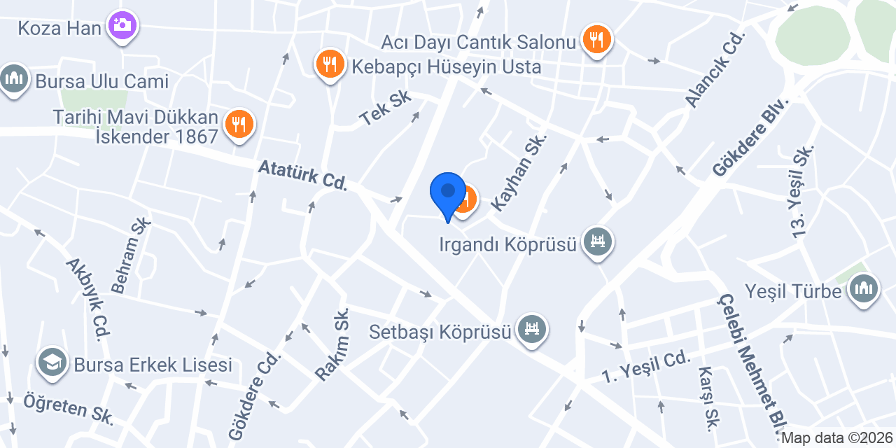 Tapir Bursa konumu