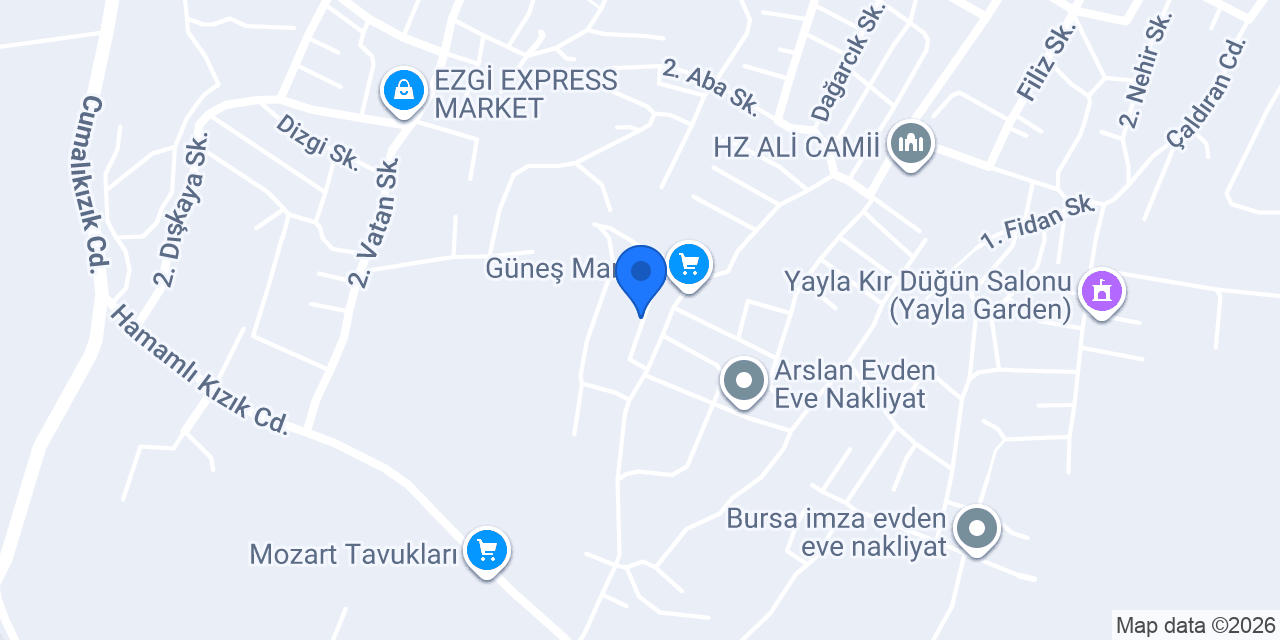 AY YAPI İNŞAAT konumu